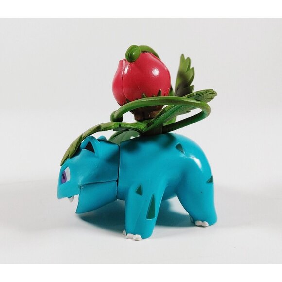 Nintendo Pokemon IVYSAUR 2.5" Vinyl Figure PVC Bulbasaur 2015 Tomy - Picture 2 of 6